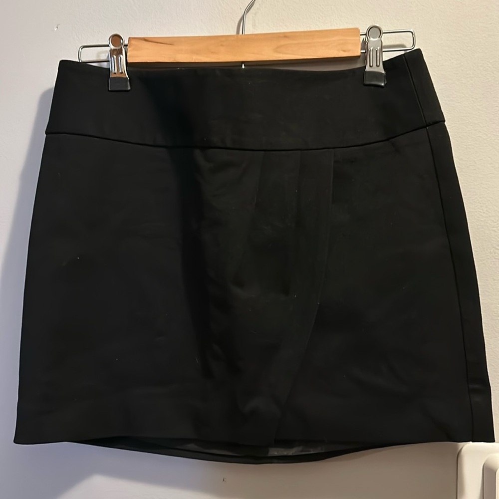 Express black mini skirt